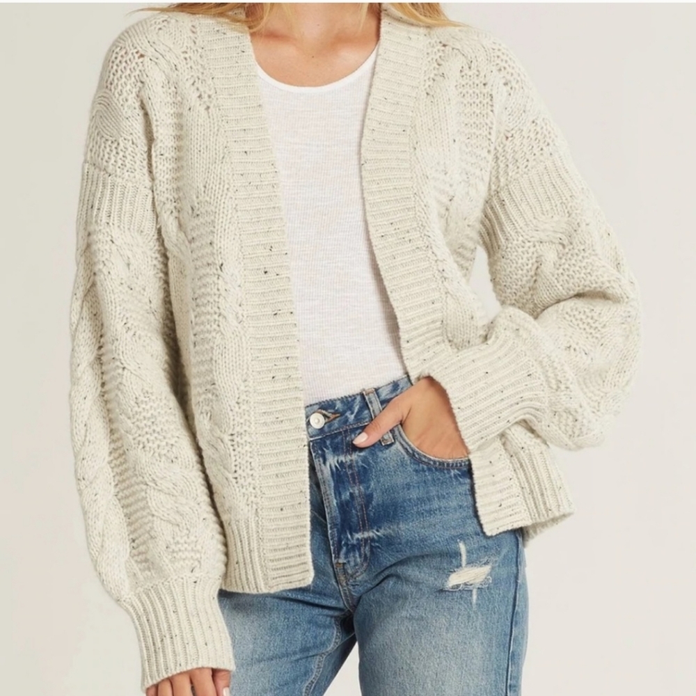 ISO: NAKED CASHMERE Drew Oxford Cardigan Sz Small